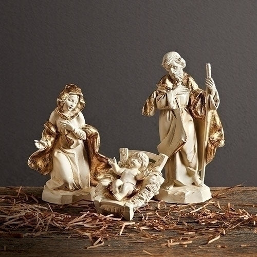 5" SCALE 3 PC SET HOLY FAMILY
