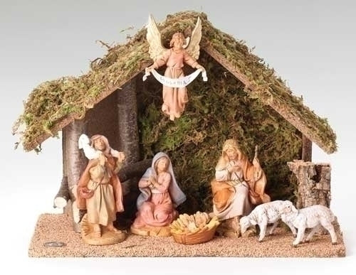 5" SCALE 7 FIGURE NATIVITY