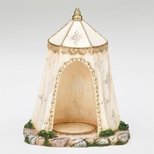 9.75"H IVORY KING'S TENT