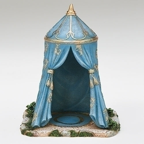 9.75"H BLUE KING'S TENT