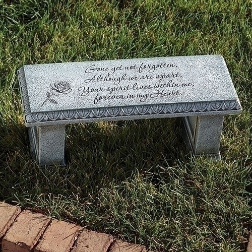 6.25"H MEMORIAL GARDEN BENCH