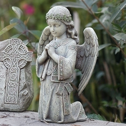 12.25"H CELTIC KNEELING ANGEL