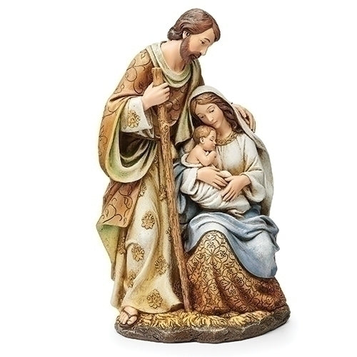 9.5"H HOLY FAMILY JEWEL TONE