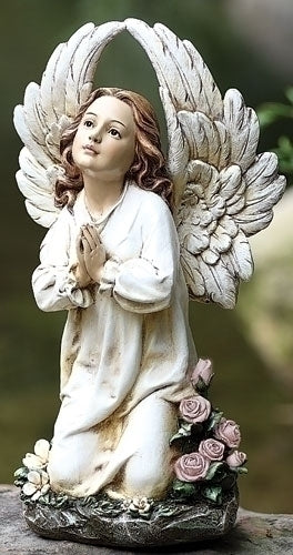 15.75"H KNEELING ANGEL GARDEN