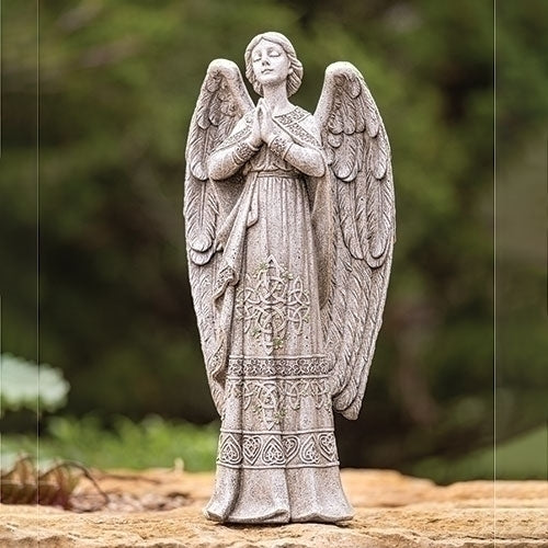 18.25"H CELTIC ANGEL STATUE