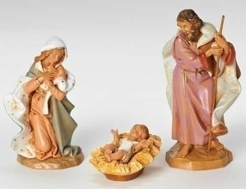 7.5" SCALE 3 PC SET HOLY FAMLY